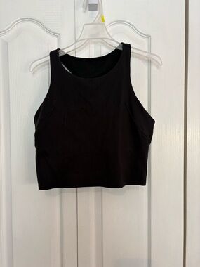 Lululemon wonder train racerback tank top in black